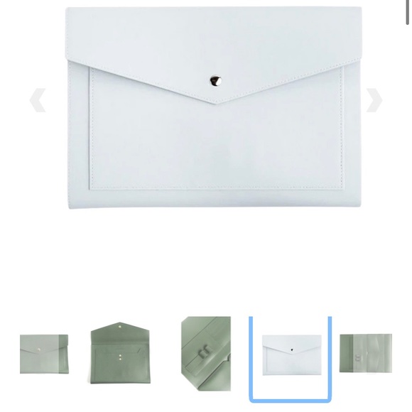 Vegan Leather Clutch - Brand New - Picture 1 of 3